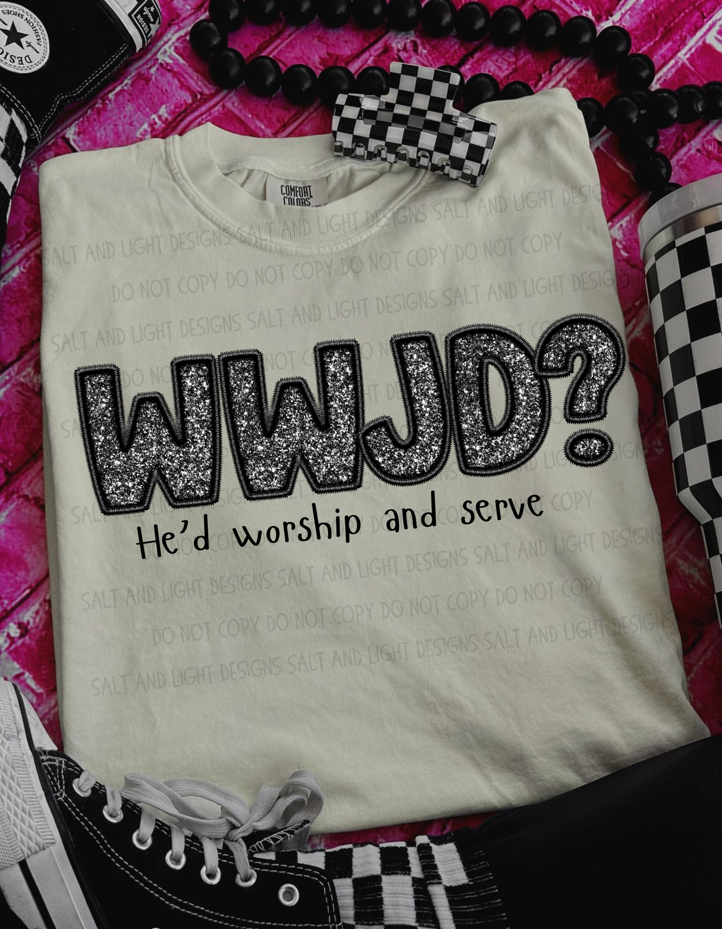 Digital: WWJD: He’d worship and serve