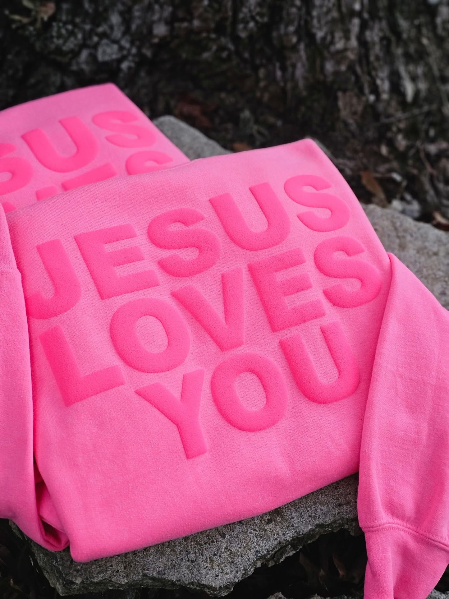 Jesus Puff Sweatshirt