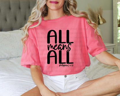 All means All