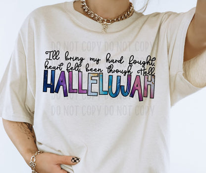 Hard fought Hallelujah