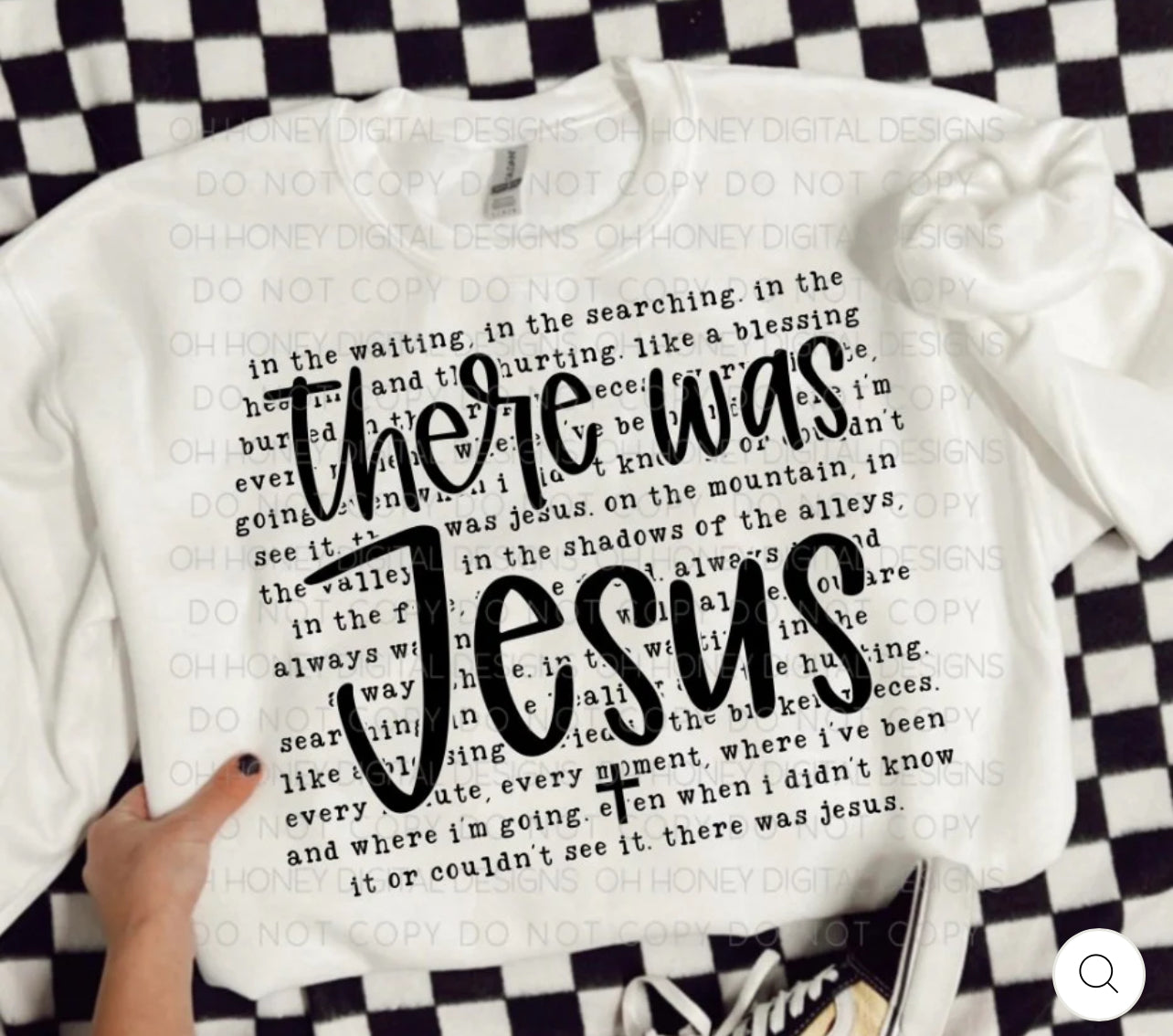 There was Jesus