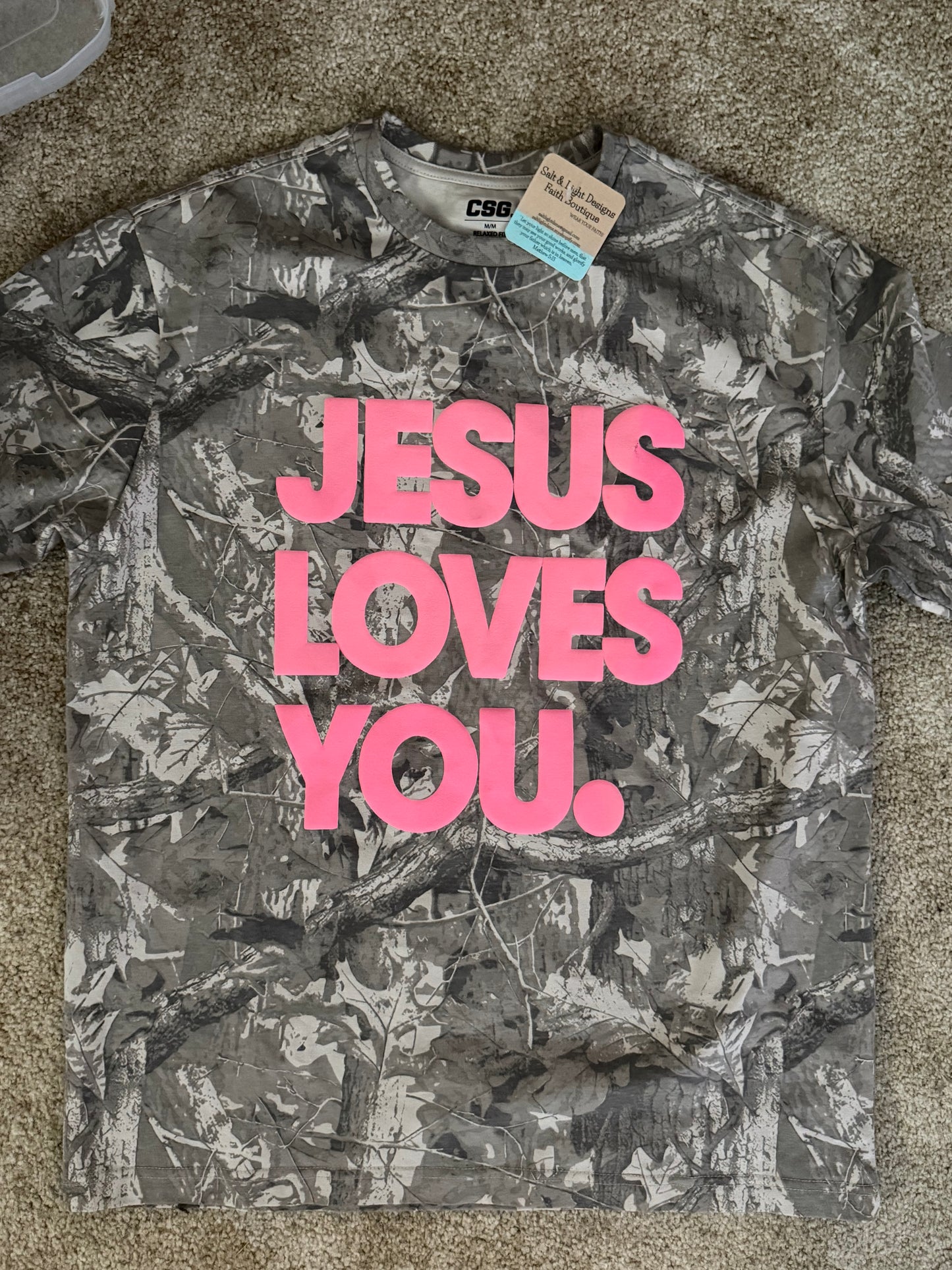 Jesus Loves You Camo