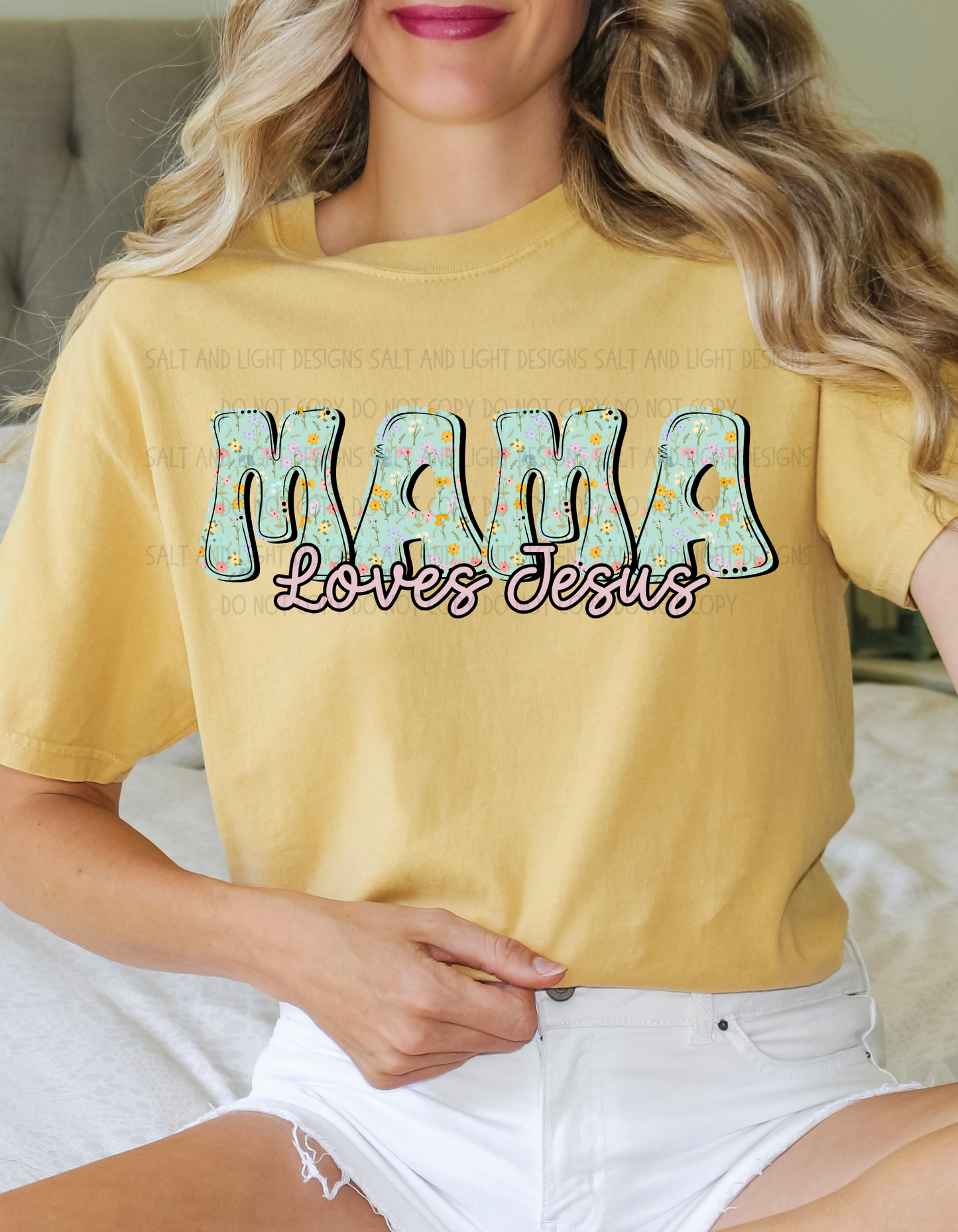 Mama loves Jesus