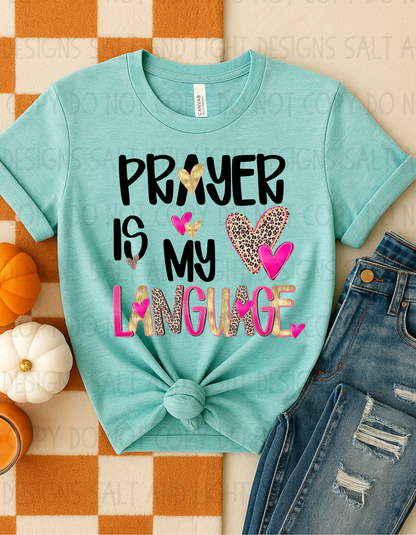 Digital: Prayer is my love language