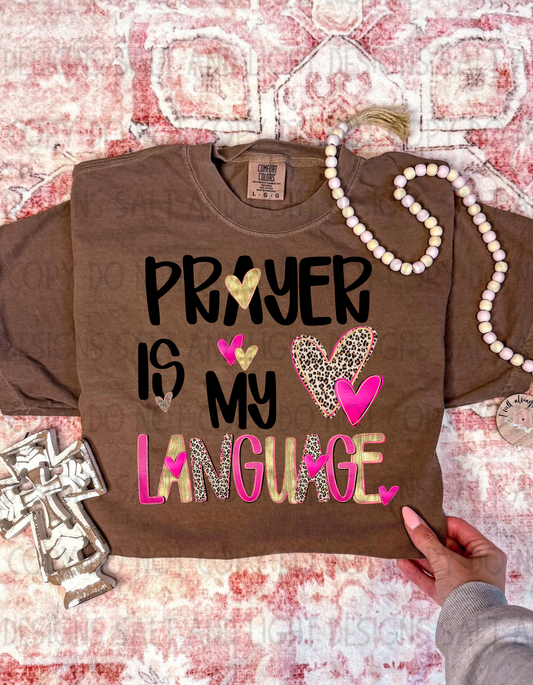 Digital: Prayer is my love language