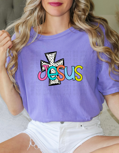 Jesus with cross
