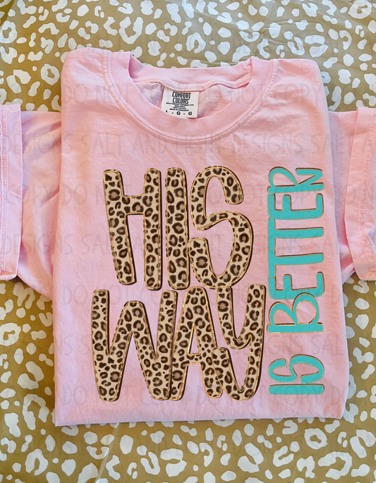 Digital: His way is better teal vertical