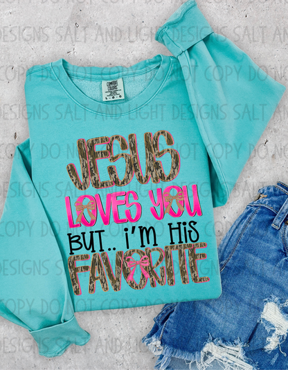 Jesus loves you but…