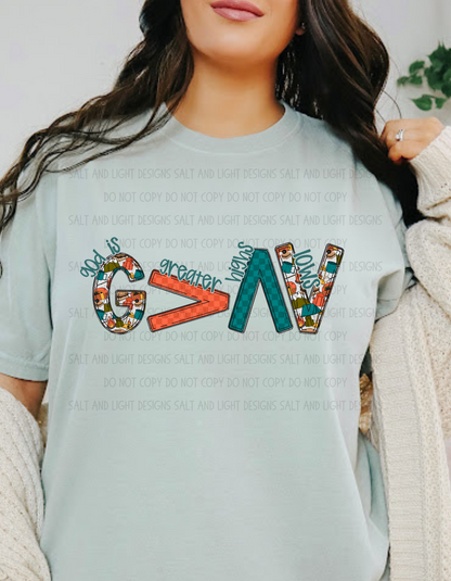 GOD is GREATER