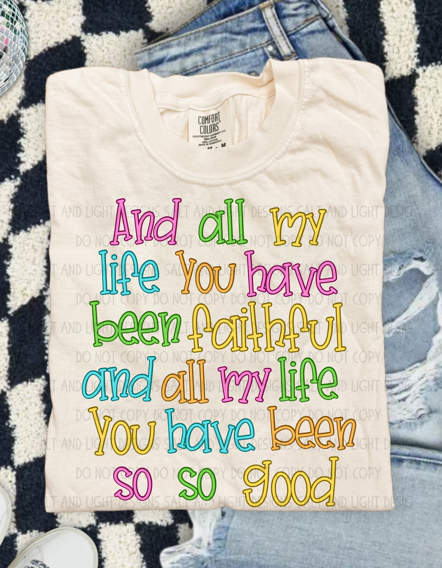 And all my life