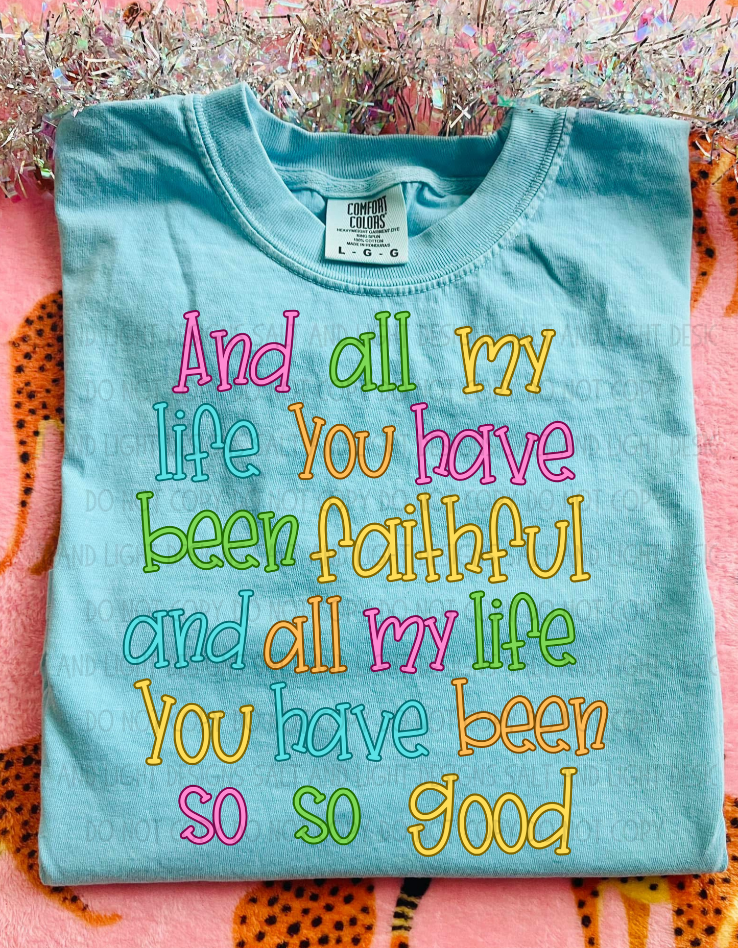 And all my life