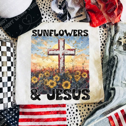 Sunflowers & Jesus