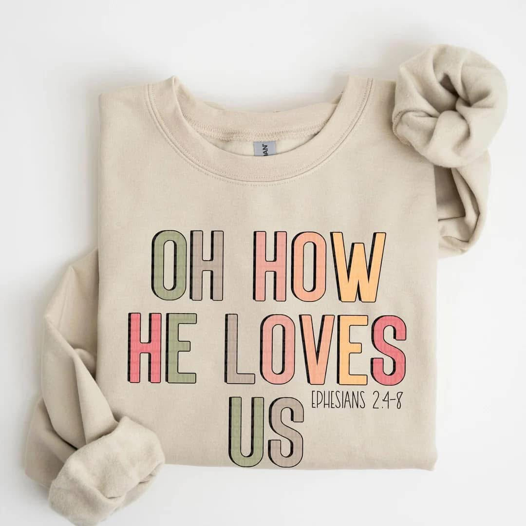 Oh how he loves us!