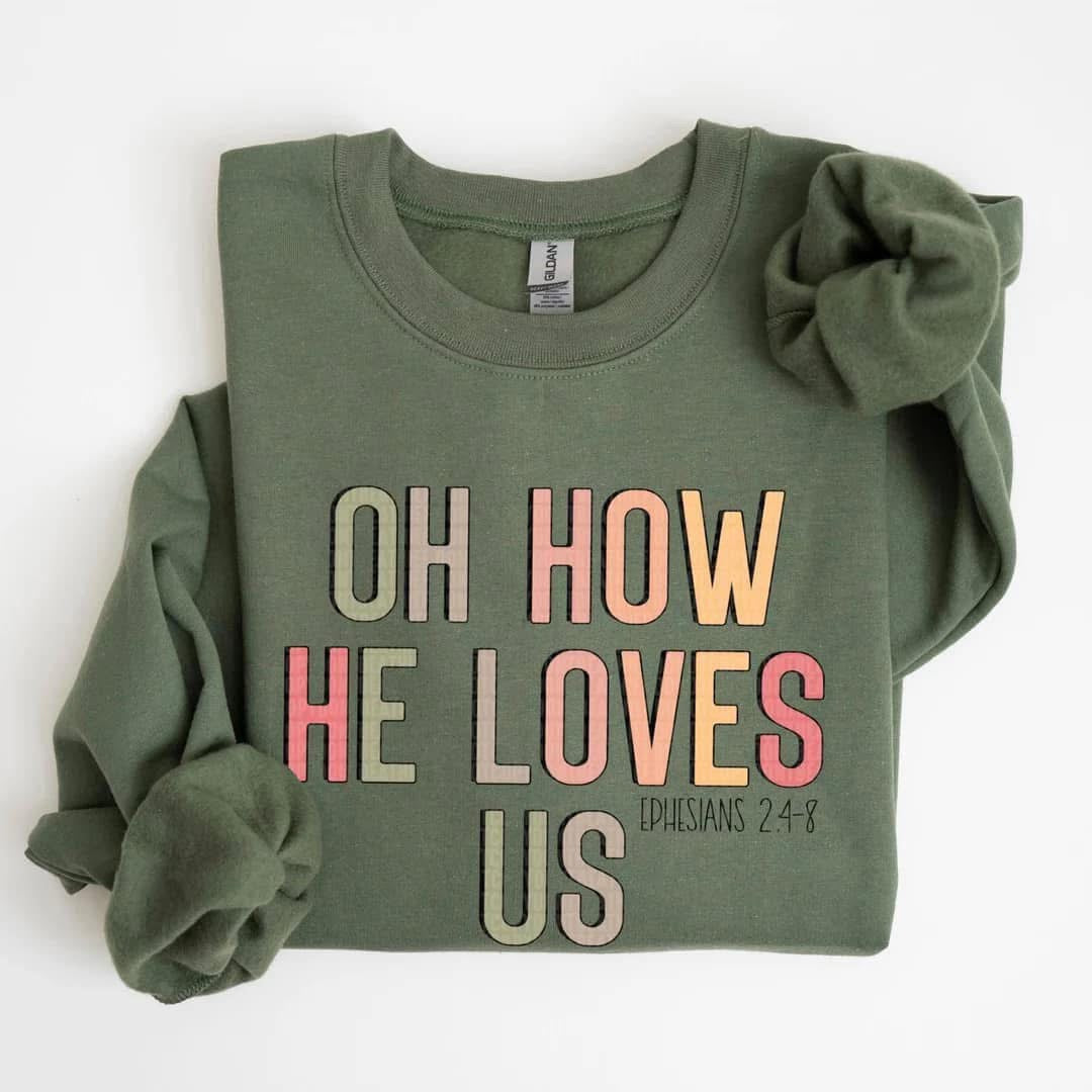 Oh how he loves us!