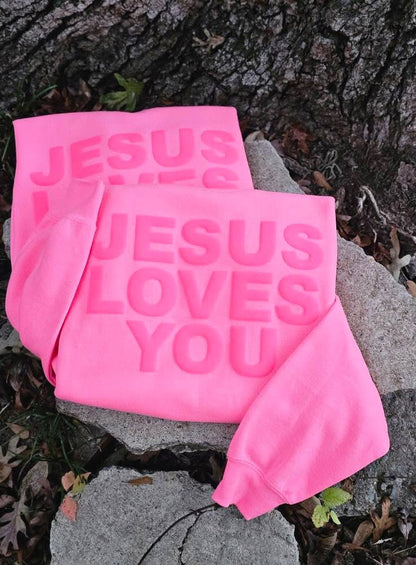 Jesus Puff Sweatshirt