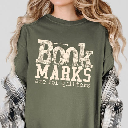 Book Marks are for Quitters