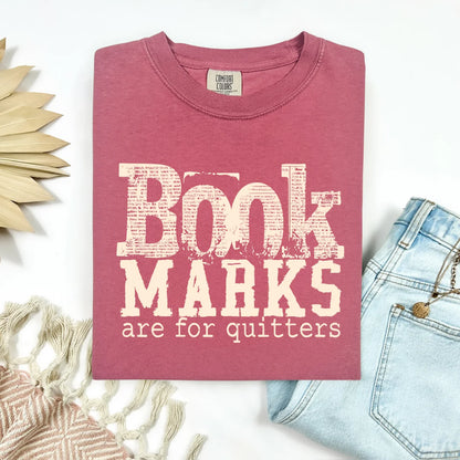 Book Marks are for Quitters