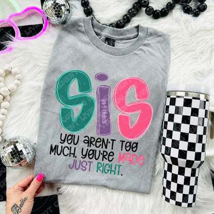 Sis Affirmation Prints
