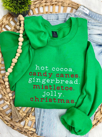 Embroidered Hot Cocoa