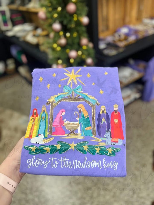 Glory to the new born king