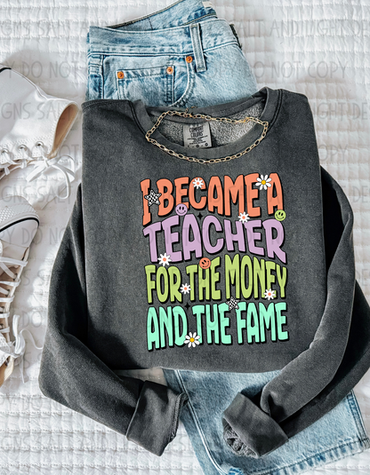 I became a teacher!